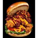 Doble Polloburguesa crispy con bacon