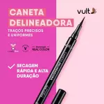 Caneta Delineadora para Olhos Preto