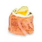 Gunkan salmão gorgonzola (flambado)