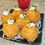 Bolinhas de Salmão