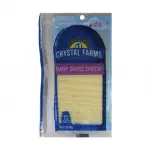 Crystal Farms Sliced ​​Baby Swiss