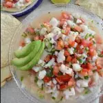 CEVICHES DE PESCADO