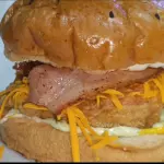 Hamburguesa Crispy.🍔