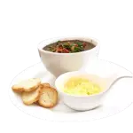 Caldo de feijão preto