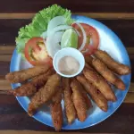 Porção de Iscas de Peixe