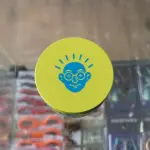 DICHAVADOR METAL BEM BOLADO AMARELO