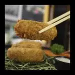 CROQUETAS DE PALMITO DE CANGREJO