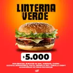 PROMO LINTERNA VERDE (BURGUER)
