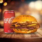 Smash burguer + refri lata