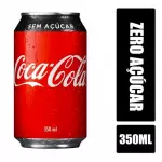Coca-cola 350ml sem açúcar