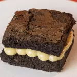 Brownie brigadeiro branco