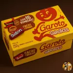 Caixa de bombom Garoto 250g