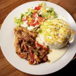 MOFONGO DE POLLO TERIYAKI