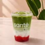 Matcha Fresa Frío