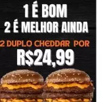 2 DUPLOS CHEDDAR