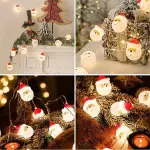 3 MTRS 20 LEDS SANTA CLAUS