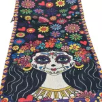 Caminho de Mesa Dia de Los Muertos