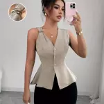 Blusa talla M beige