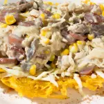 PATACÓN POLLO DESMECHADO