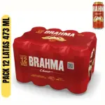 Fardo Brahma 473ml c/12