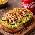 Tartine gourmande+ boisson