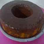 BOLO DE CENOURA C/ COBERTURA