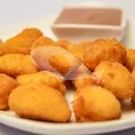 CANICAS DE POLLO EMPANIZADAS