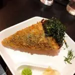 Temaki hot salmão couve crispy