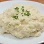 Porção de arroz a piamontese