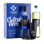 Pack Pisco 4 Gallos +Ginger +Vasos
