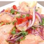 CEVICHE DE SALMÃO