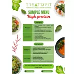 Weekly high protein meal plan