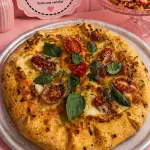 Pizza de Marguerita Borda Recheada