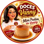 Mini Pudim da Vanny - 130 Gramas