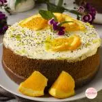 Torta naranja amapola