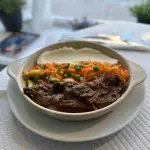 Maminha Confitada à Brás Noir