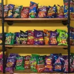Bolsa de papitas sin preparar