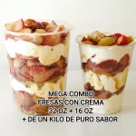 Combo 2 (mega fresas con crema)