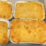 Tortinha de aveia carne assada