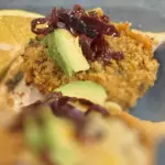 Jaibas rellenas a la leña