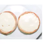 Esfiha de chocolate branco