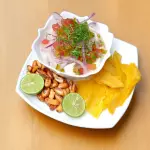 Ceviche de corvina