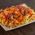 Batata Frita Cheddar e Bacon 1kg