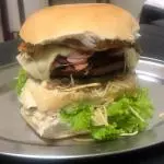 x egg bacon salada