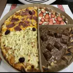 Pizza 4 sabores 🍕😋