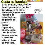 Cesta na bandeja