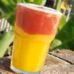 SUCO LARANJA COM MORANGO