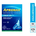 APRONAX LIQUID GEL 275MG 50 CAPSULAS
