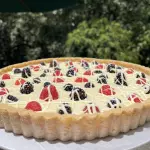 Chocolate blanco y frutos