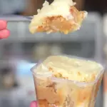 Bolo de pote de doce leite coco